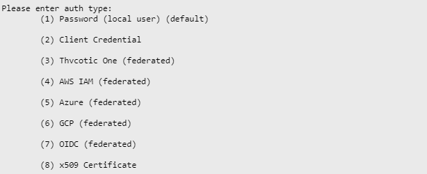 Initialize CLI for Certificate