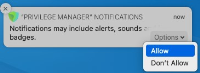 manage notifications