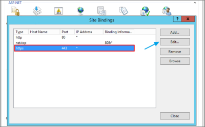 Internet Information Services (IIS) Manager