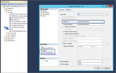 DB File Path Error